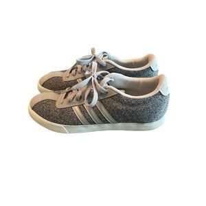 Adidas Neo Courtset Sneakers. Women’s Size 7.5. Gray/White.